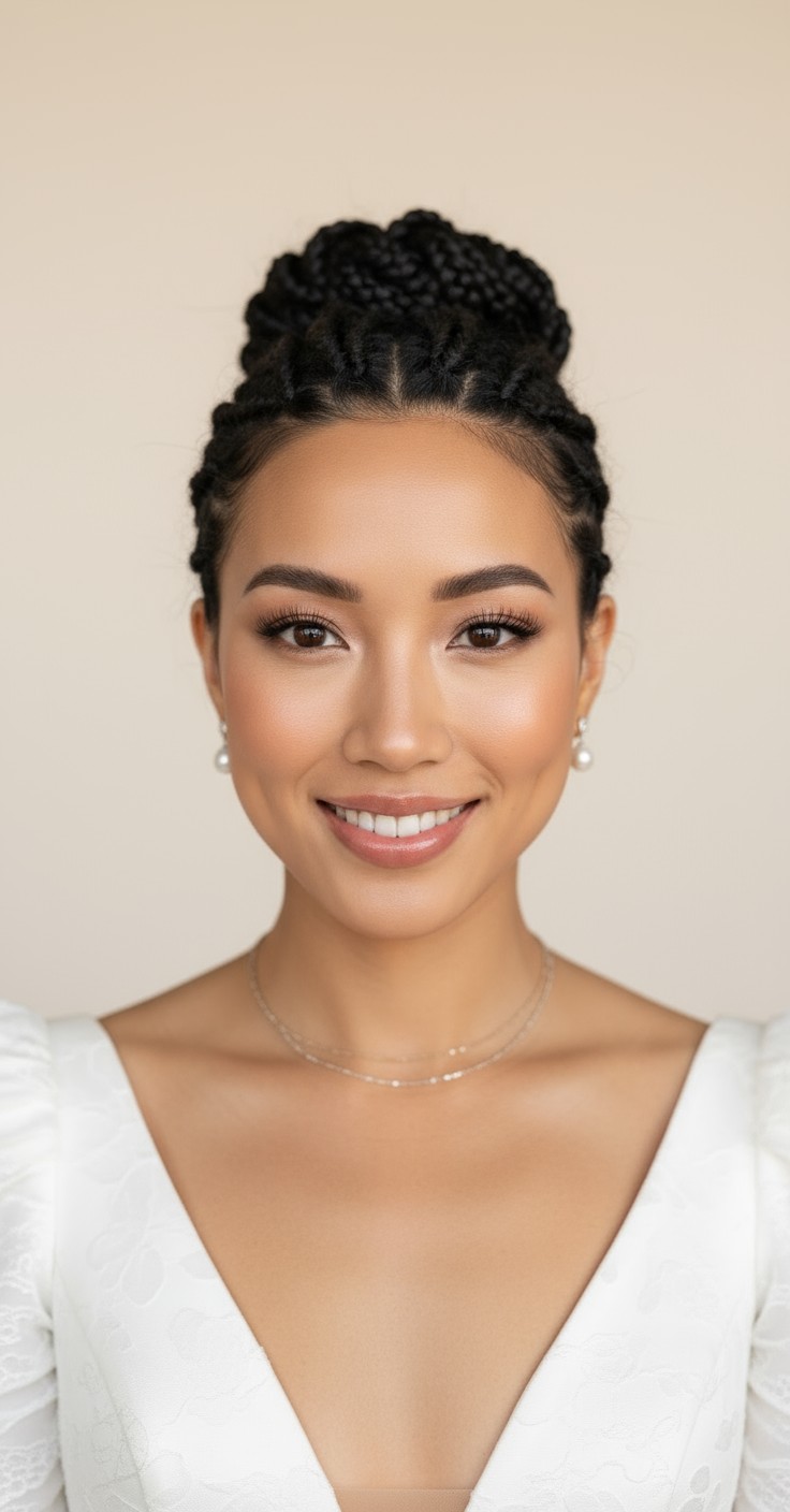 After Boho Knotless Braids